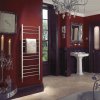 Bisque Olga Heated Towel Rail
