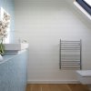 JIS - Ouse Heated Towel Rail - Polished stainless steel 