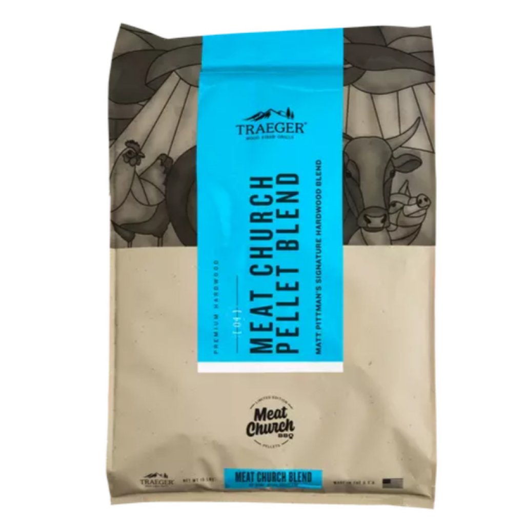 Traeger Meat Church Limited Edition Hardwood Pellets - 9kg