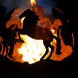 The Firepit Company - Prancing Horses Fire Pit
