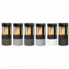 Rais Viva L 100 Classic Wood Burning Stove - Full Glass Door With Glass Sides 