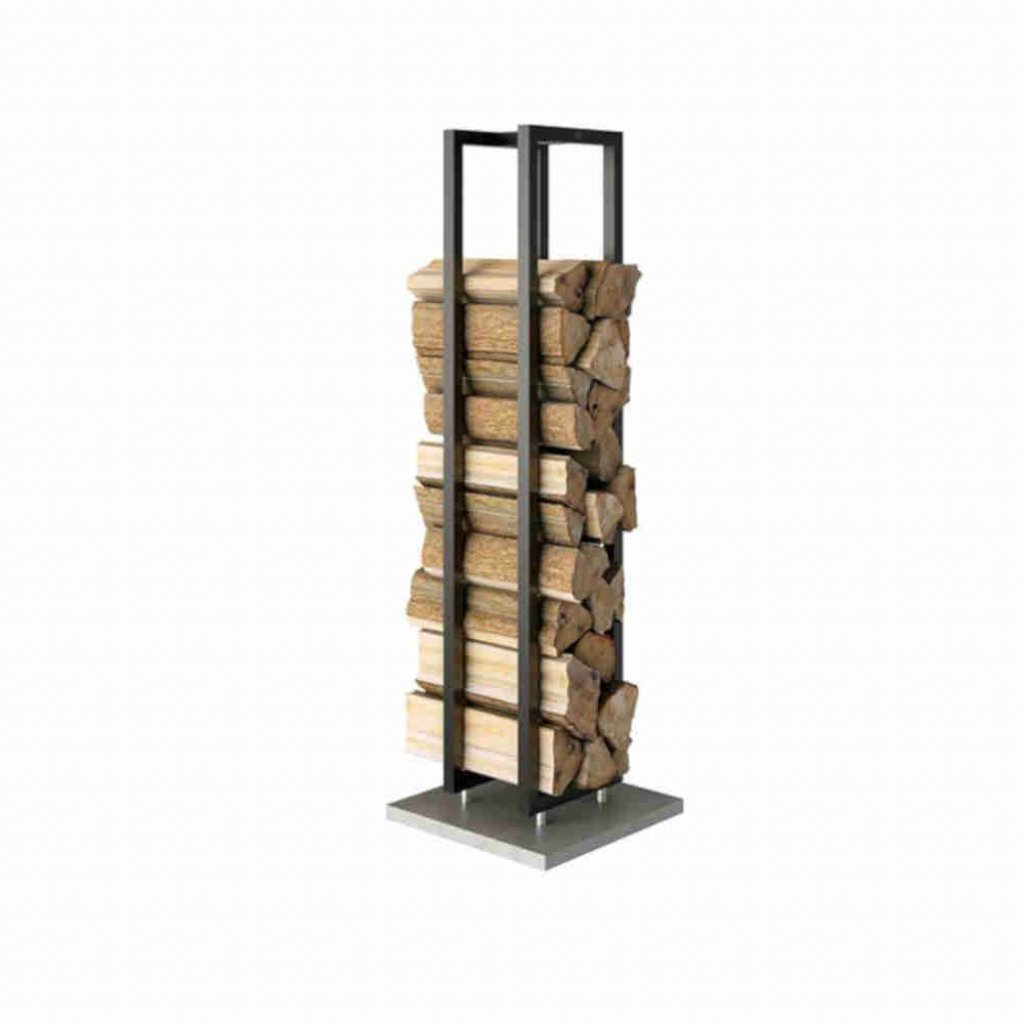 Rais Freestanding Wood Wall - 120cm storage
