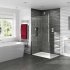 Aqata Spectra SP400 Shower Screen With Eco-Glass - Lifetime Guarantee 