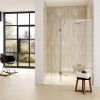 Aqata SP446 Shower Screen with Hinged Panel & Eco-Glass - Lifetime Guarantee 