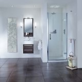 Aqata Spectra SP455 Hinged Shower Door With Eco-Glass  - Lifetime Guarantee 