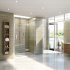 Aqata Spectra SP459 Hinged Shower Door With Eco-Glass - Lifetime Guarantee 