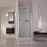 Aqata Spectra SP480 Bi-Fold Shower Door With Eco-Glass  - Lifetime Guarantee 
