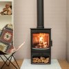 Charnwood Aire 5 Eco Wood Burning Stove - Black - 5kW - DEFRA Approved - EcoDesign Ready