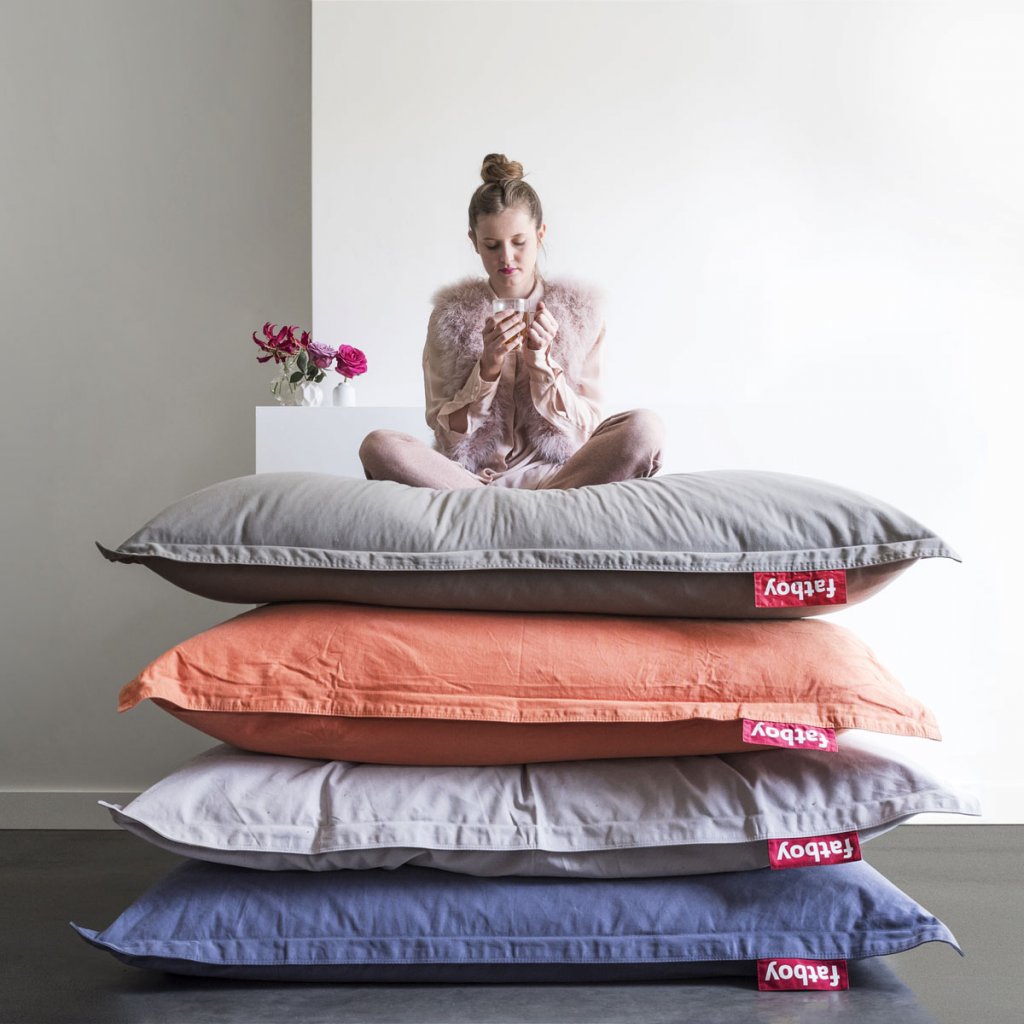 Fatboy Original Stonewash Bean Bag - For Indoor Use, Made from 100% Cotton