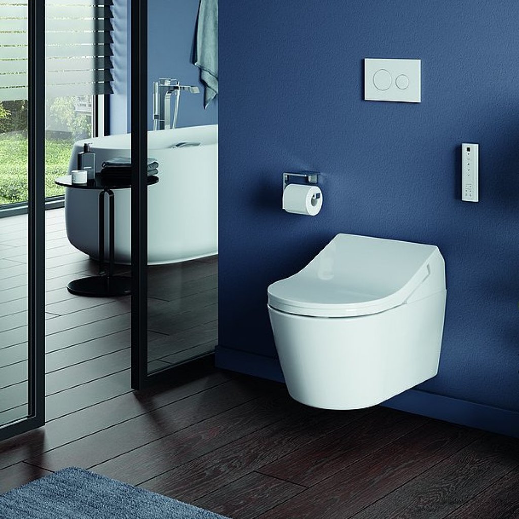 TOTO RX EWater+ Washlet Smart Shower Toilet Bundle 
