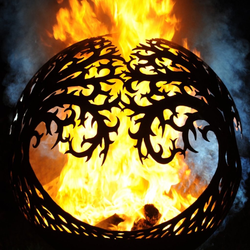 The FirePit Company - Tree of Life Fire Pit