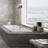 Villeroy & Boch Squaro Edge 12 Double Ended Bath - Quaryl - Range Of Sizes 