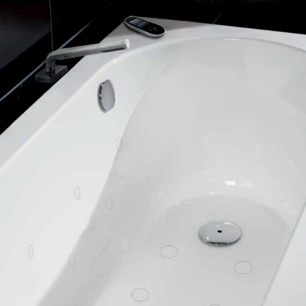 Villeroy & Boch Oberon Special Combipool Invisible Whirlpool Bath - Quaryl 