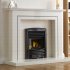 Valor Petrus Full Depth Homeflame Black Chrome Gas Fire - Natural Gas