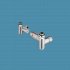 Bisque Towel Rail Valves - Duel Fuel Thermostatic Right Hand Flow Valve Set VR