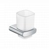 Keuco Elegance Tumbler Holder with Crystal Glass