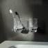 Keuco Collection Moll Tumbler Holder with Crystal Glass