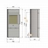 Scan 41-1 Wood Burning Stove - Black - EcoDesign Ready
