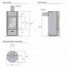 Stuv Stoves - Stuv 30 Low Wood Burning Stove