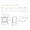 Gazco Gas Stoves - Small Stockton - Conventional Flue - Natural Gas