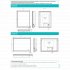 HIB Vega Landscape LED Illuminated Mirror With Heated Pad & Charging Socket