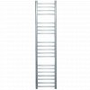 JIS - Ashdown Heated Towel Rail - Polished stainless steel