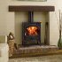 Dovre 425 Matt Black Single Door 8kW Multi Fuel Stove - EcoDesign Ready