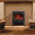 Dovre 425 Matt Black Cast Iron Electric Stove