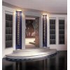Bisque Hot Spring Heated Towel Rail / Radiator - In Chrome