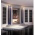 Bisque Hot Spring Heated Towel Rail / Radiator - In Chrome