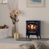 Huntingdon 25 Multi Fuel Stove - Black - EcoDesign Ready