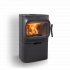 Jotul F105 R Wood Burning Stove with Base Unit - Black