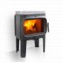Jotul F305 R Wood Burning Stove with Long Legs - Black