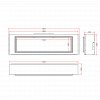 Modern Flames LFV1500 Inset Electric Fire - Includes Log Fuel Bed
