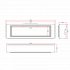 Modern Flames LFV1500 Inset Electric Fire - Includes Log Fuel Bed