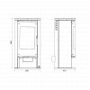 ACR Novus 5kW Multi fuel Stove - EcoDesign Ready