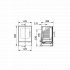 Rais Q-Tee 65cm Wood Burning Stove With Black Glass Door