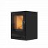 Rais Q-Tee Wood Burning Stove - Wall Hung