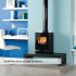Gazco Vision Small Gas Stove - Balanced Flue - Natural Gas