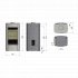 Scan 65 Low Base Wood Burning Stove in Black