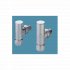 Bisque Radiator Valves - Angled Manual Valve Set D