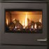 Yeoman CL8 Gas Stove, Balanced Flue With Log Fuel Effect - Natural Gas