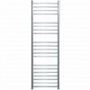 JIS - Ashdown Heated Towel Rail - Polished stainless steel