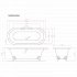 Arroll Baths - The Moulin Bath - Roll Top Bath