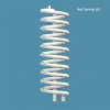 Bisque Hot Spring Heated Towel Rail / Radiator - In Chrome