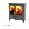 Charnwood Island II 8kW Eco Multi Fuel Wood Burning Stove - DEFRA Approved - EcoDesign Ready