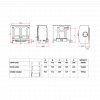 Charnwood Island III 12kW Eco Multi Fuel Wood Burning Stove - DEFRA Approved - EcoDesign Ready