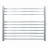 JIS - Newick Heated Towel Rail - Polished Stainless Steel