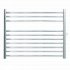 JIS - Newick Heated Towel Rail - Polished Stainless Steel