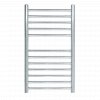 JIS - Ouse Heated Towel Rail - Polished stainless steel 